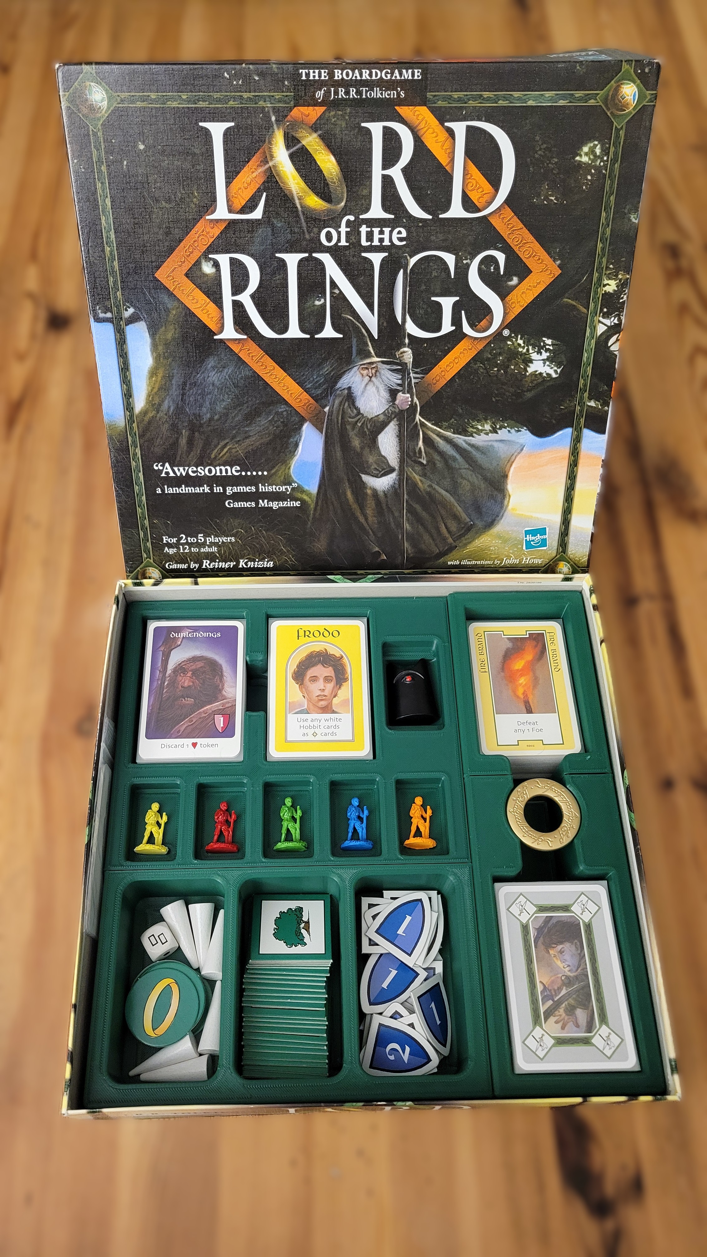 The Lord of The Rings - Board Game Insert