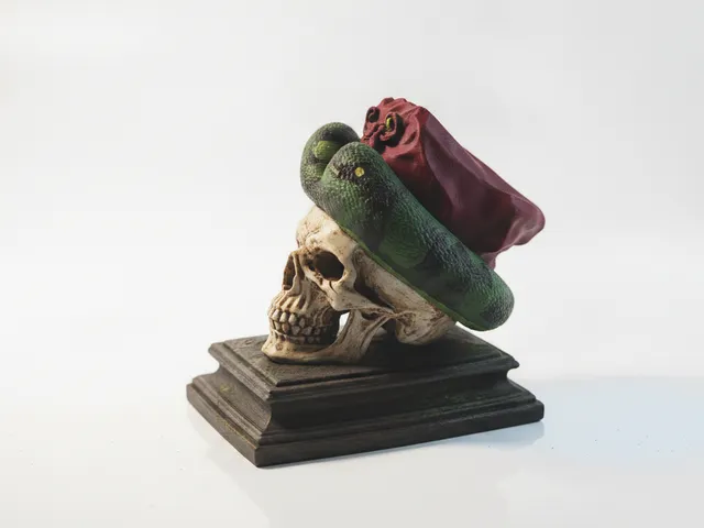 Genghis Khan Skull Historical Sculpture 3D Printable