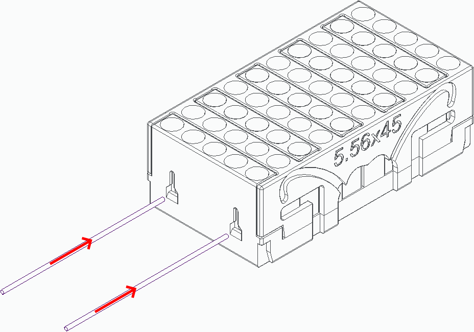 Overengineered 5.56x45 ammo box (wavy layout) — miniatura 9