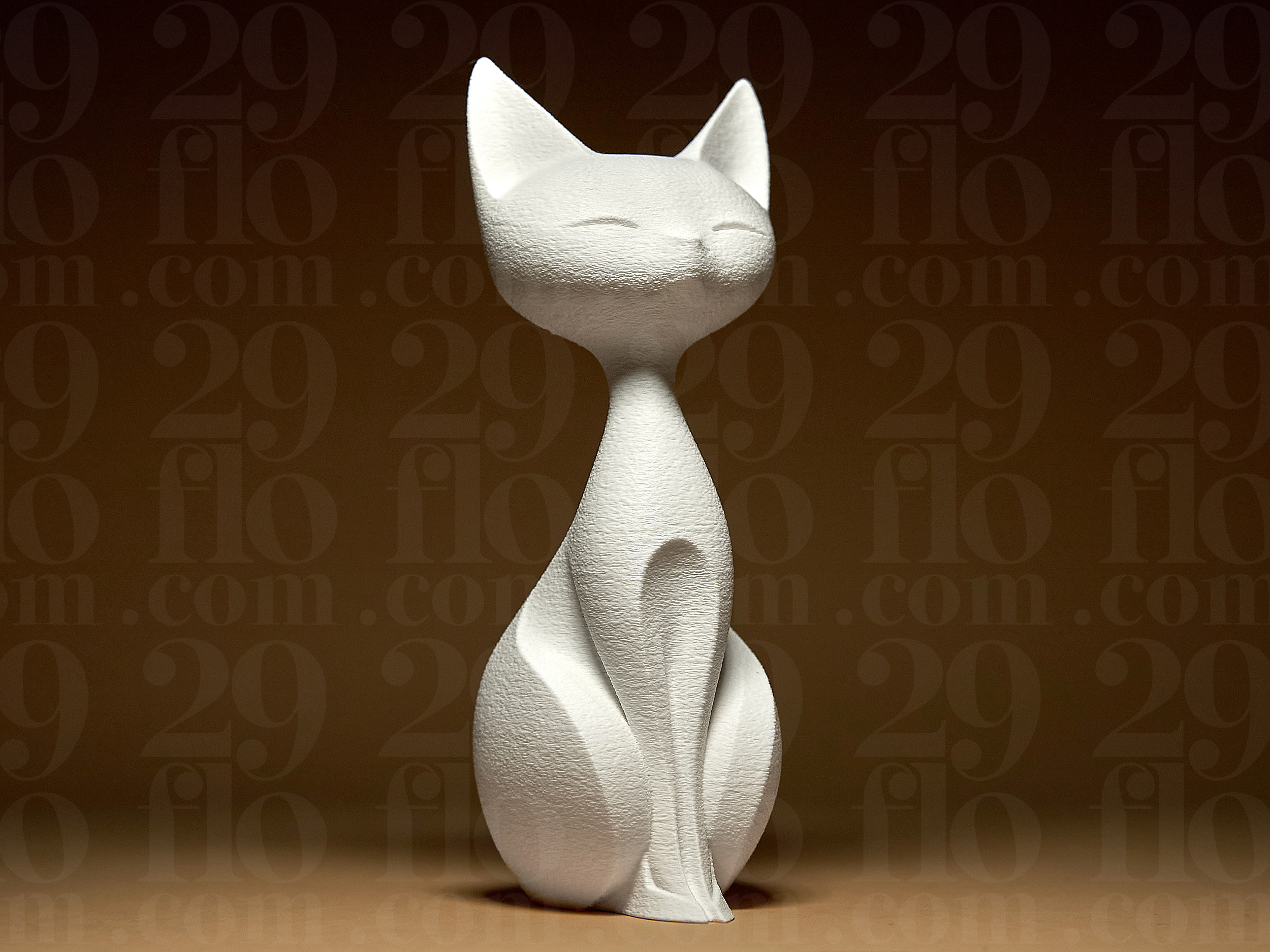 Elegant Cat Sculpture