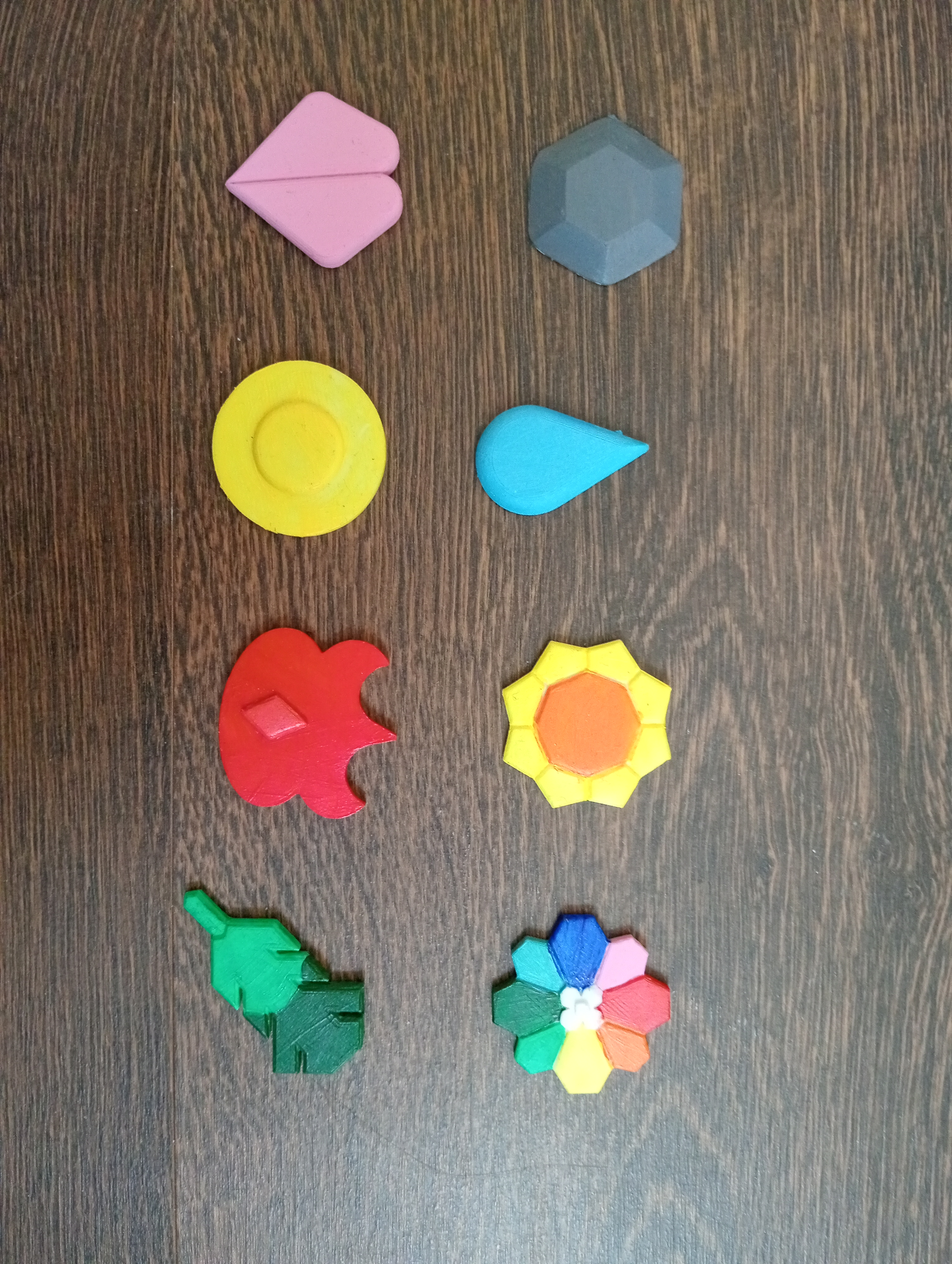 Kanto Gym Badges - Pokemon