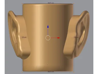 Ear Mug or container