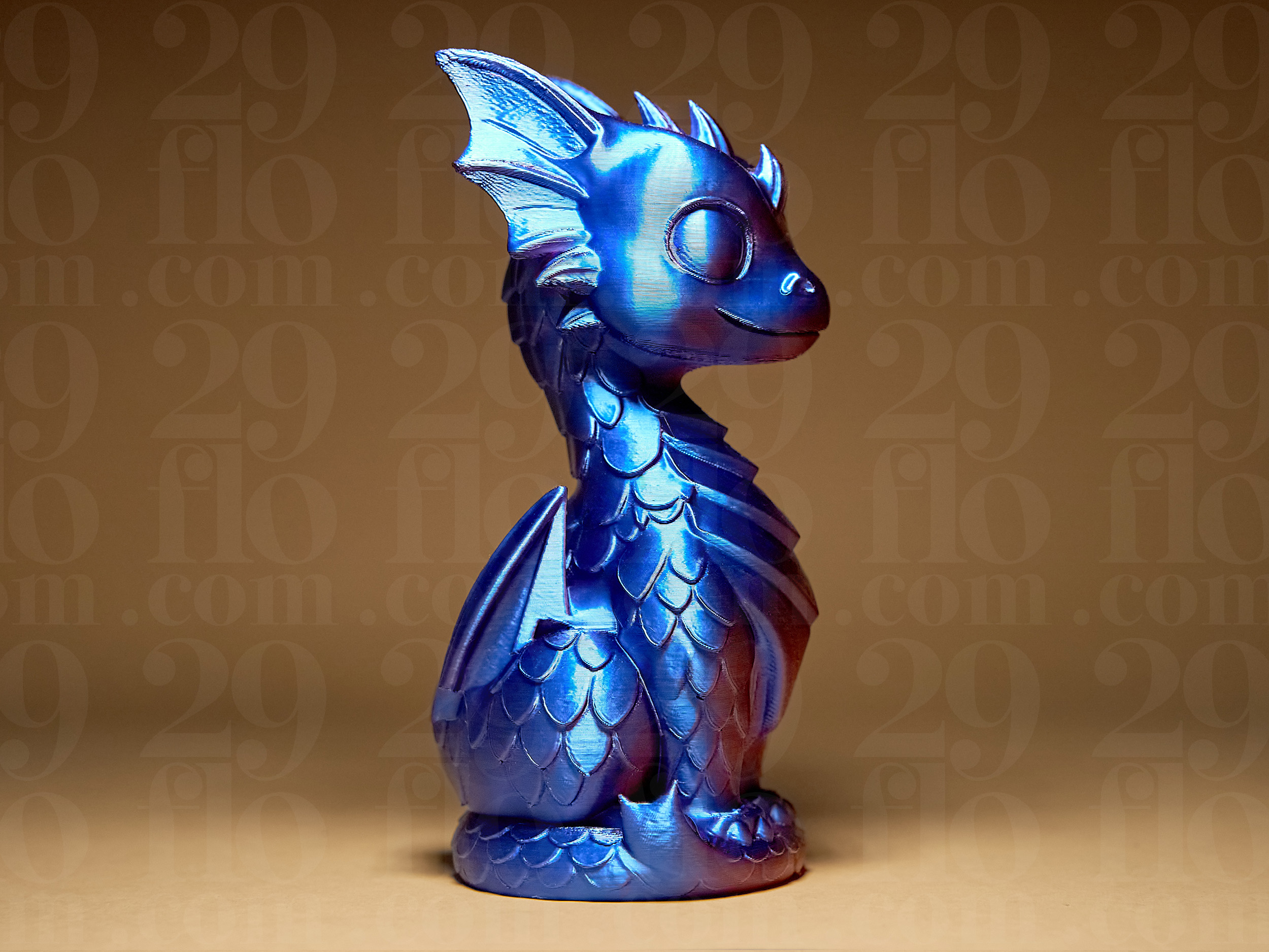 Cute Dragon Statuette — miniatura 4