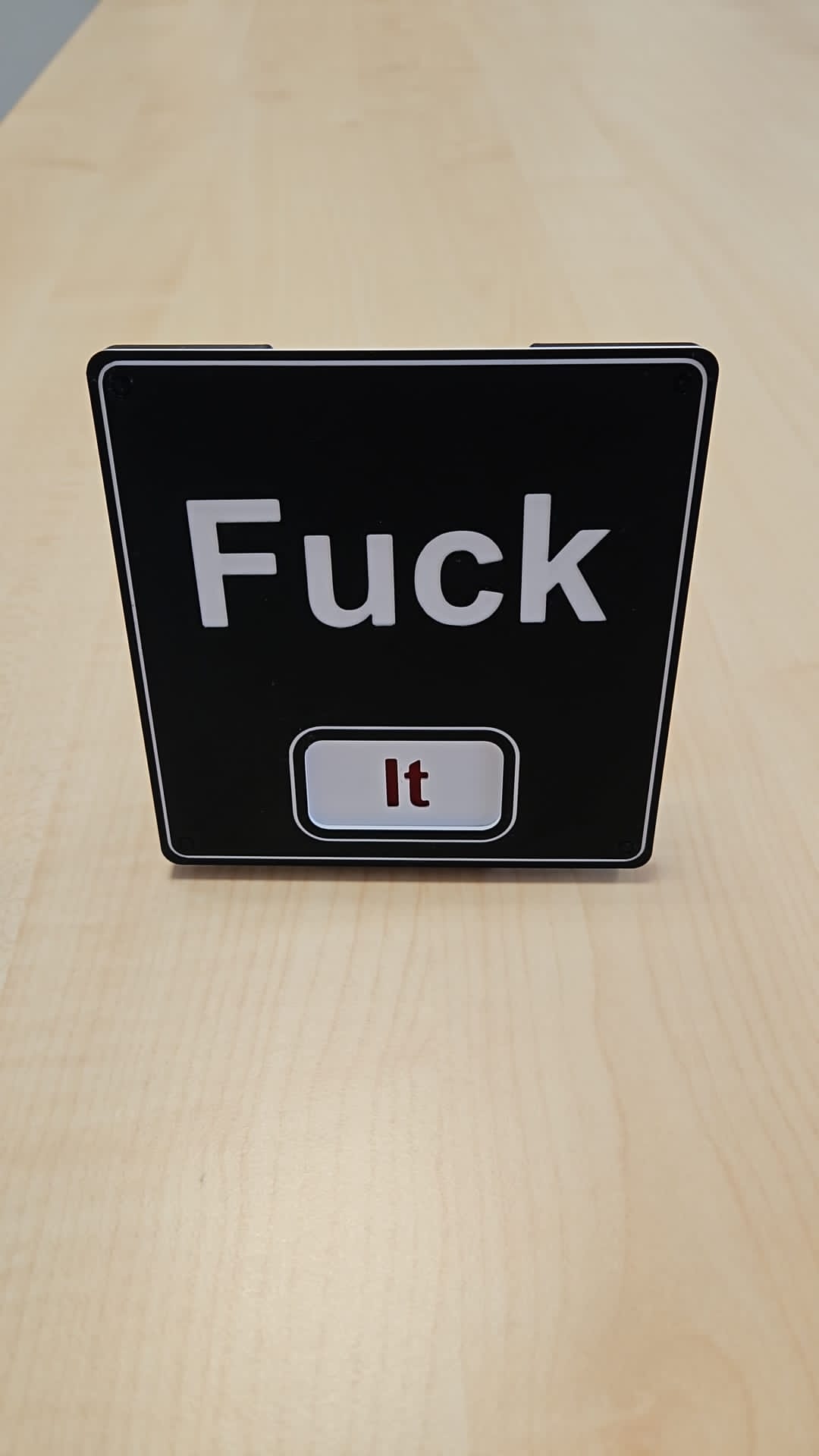 Rotating F*** Sign (Office or else)