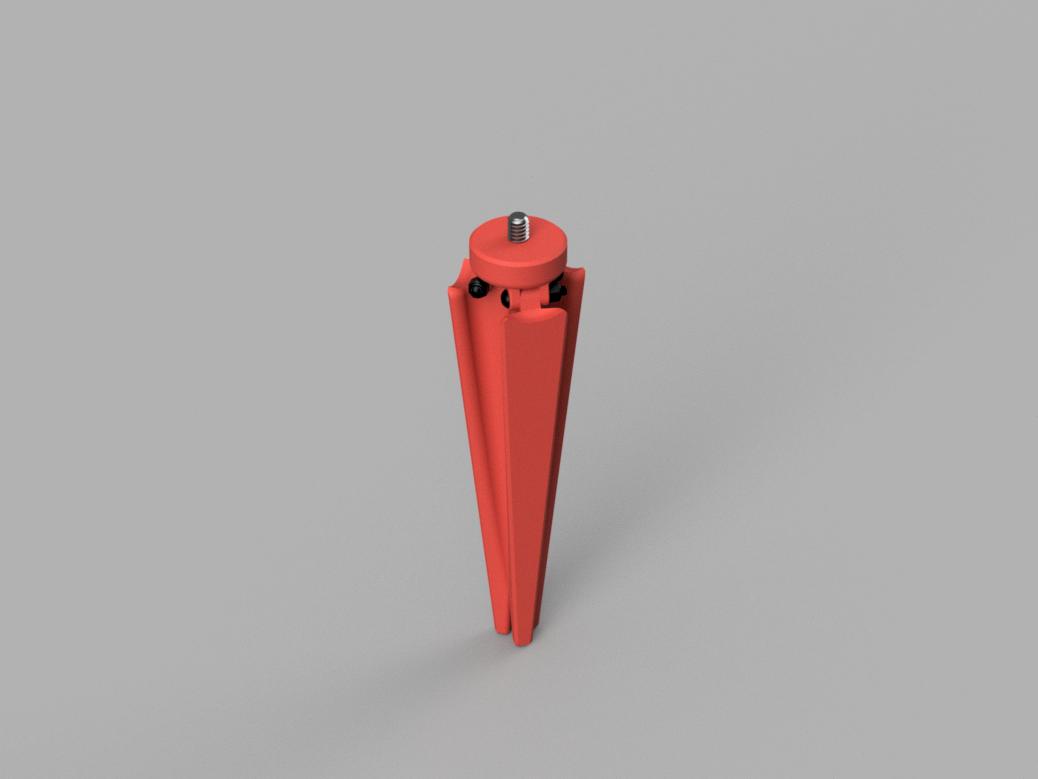 Miniatura 2 do modelo 3D Mini tripod 150mm