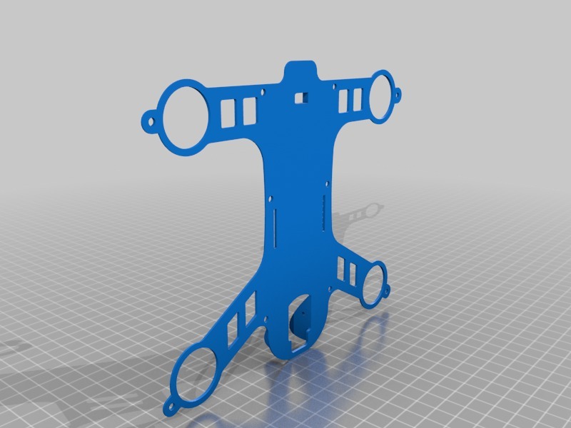 FPV Race Drone! 3" Props (185mm) by Daversity Engineering | Download ...