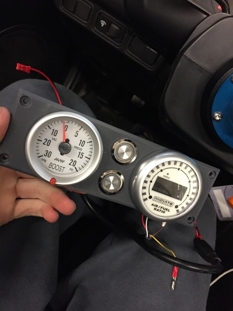 Miata Gauge Panel V3 + V4 by Daversity Engineering | Download free STL ...