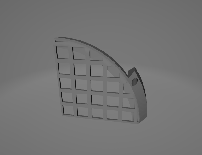 Tall speaker grill 10"