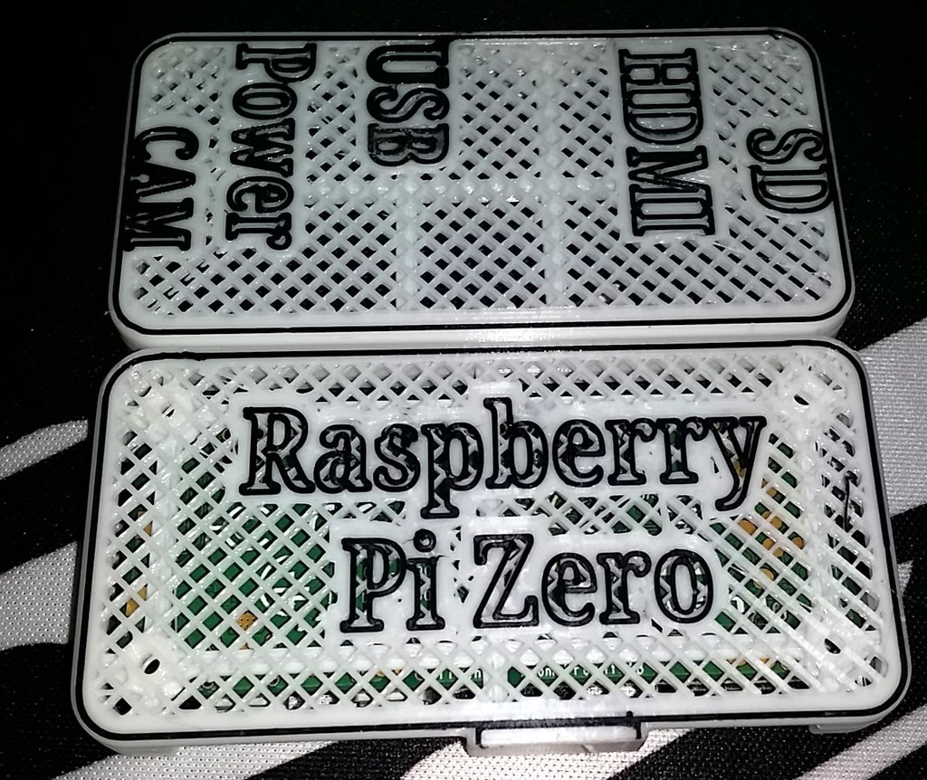One Piece Raspberry Pi Zero Case by ZaperBaby | Download free STL model ...