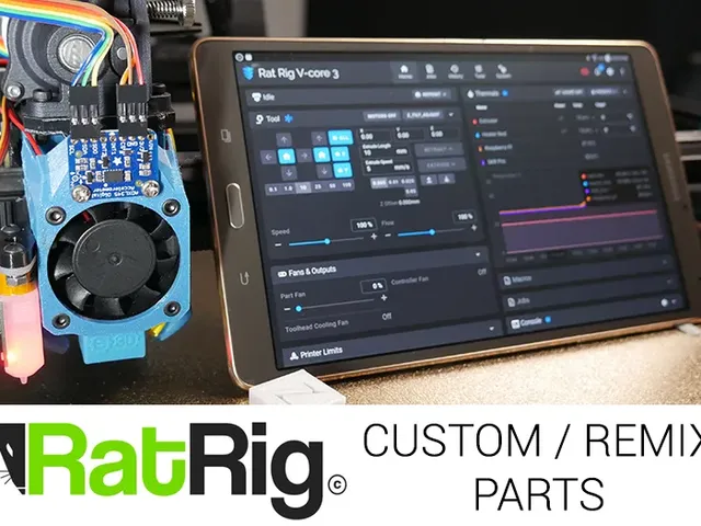 Rat Rig v-core 3 custom parts