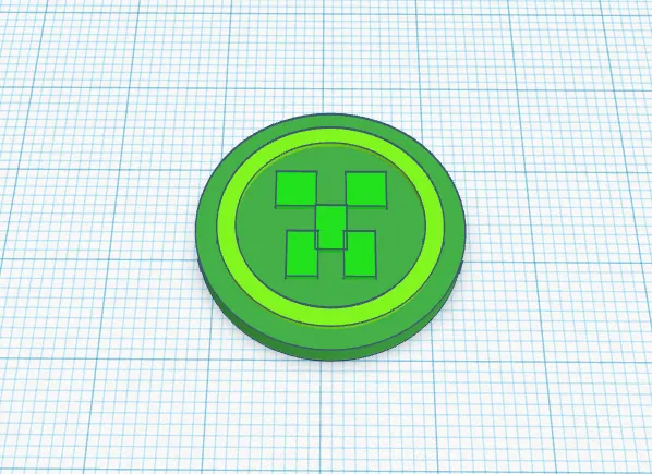 Minecraft-Creeper-Token
