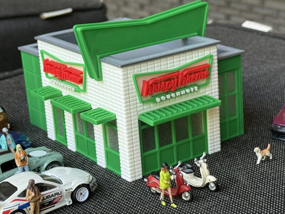 1:64 Krispy Kreme Diorama
