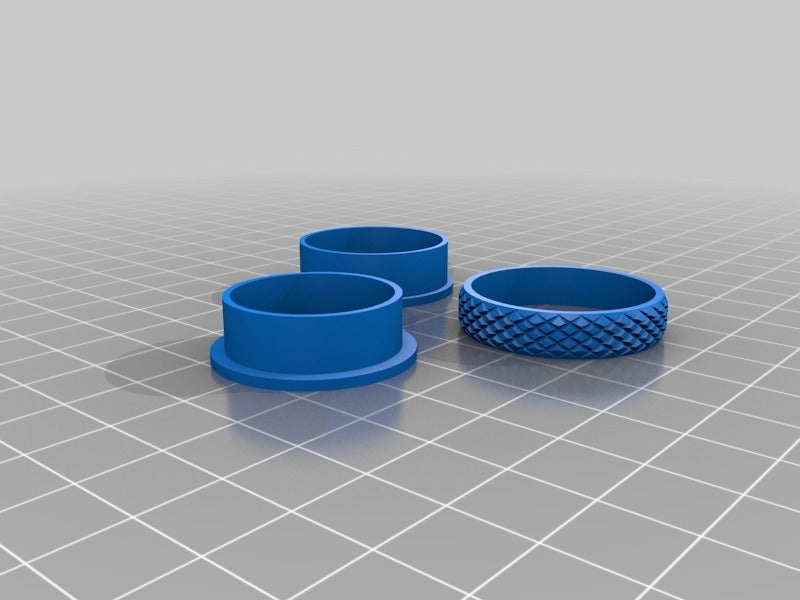 Miniatura 6 do modelo 3D Customizable Fidget Spinner Ring