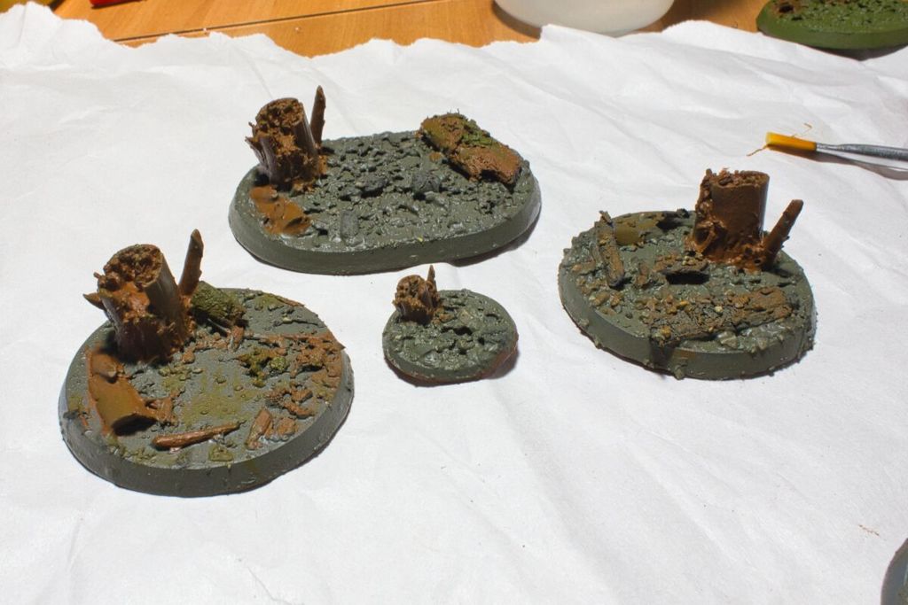 Forest Themed Base for Miniatures