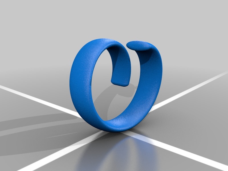 Twisted Helix Ring by sjpiper145 | Download free STL model | Printables.com