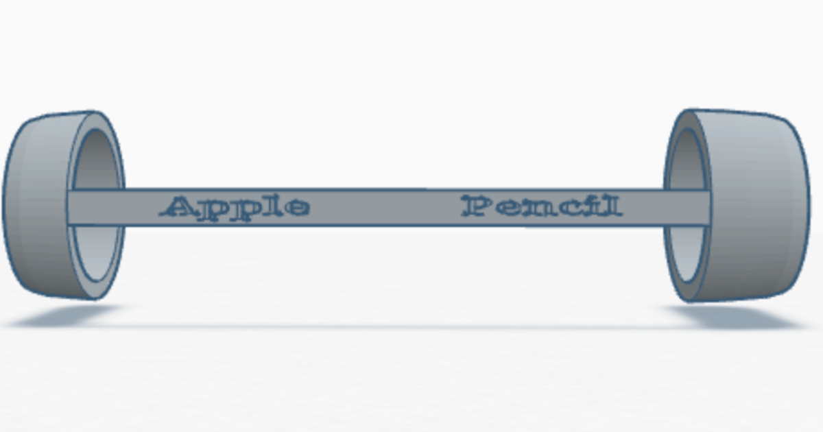 Apple pencil lid holder by Drunb Download free STL model