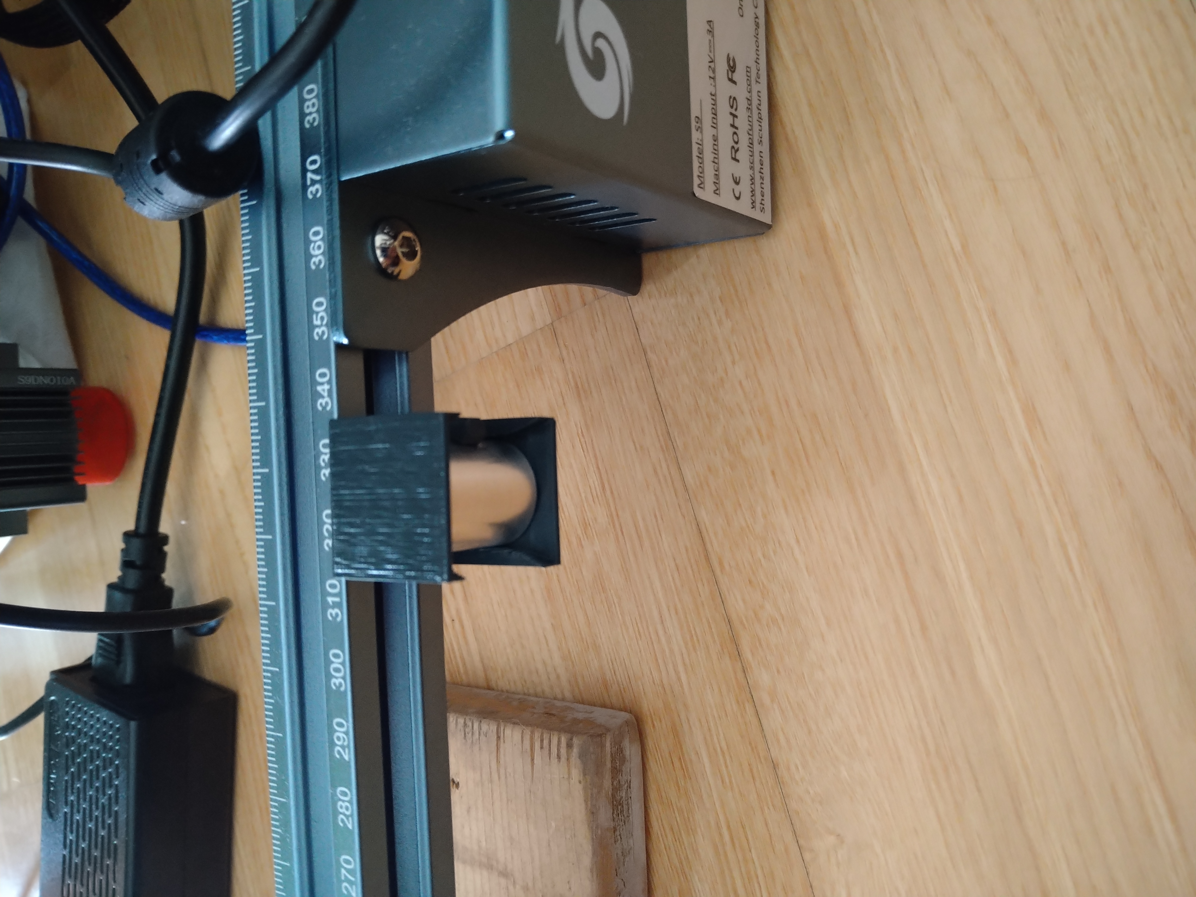 Focuscylinder clip for sculpfun S9