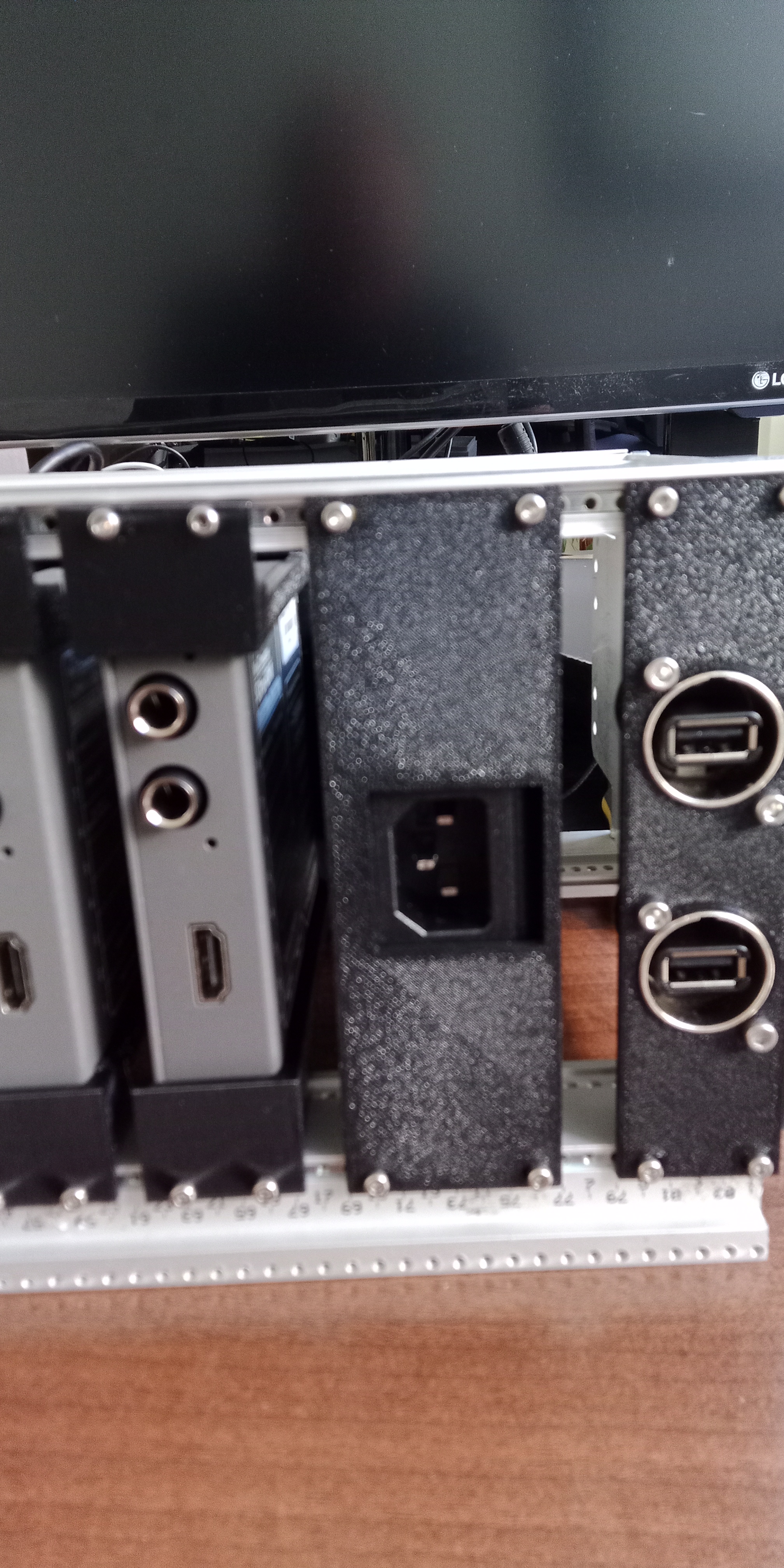 Eurorack Power Supply Mount