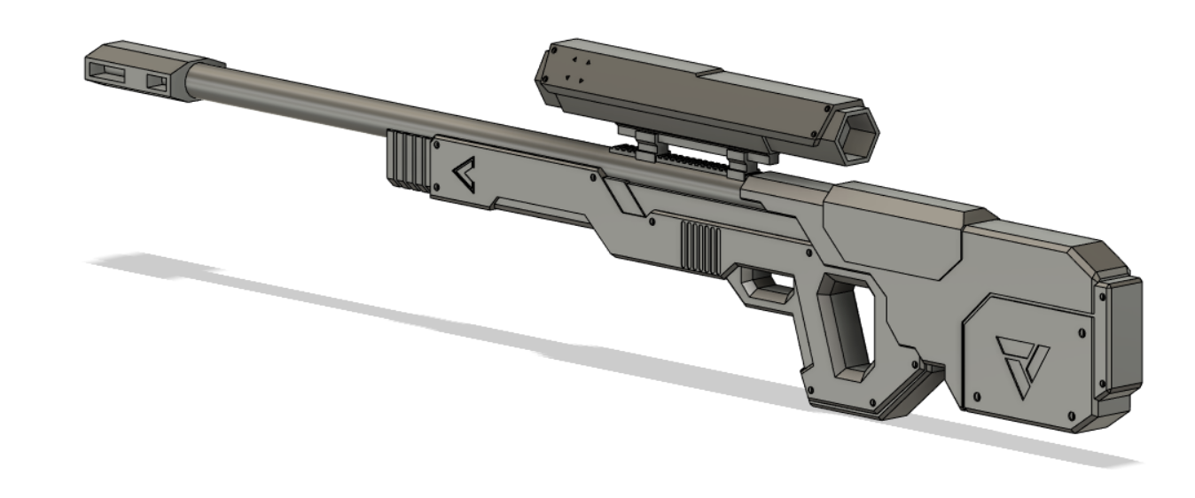 Cyberpunk Themed Sniper