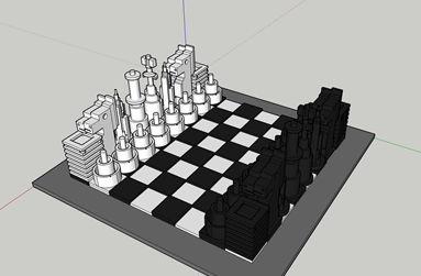 hra šachy(game of chess)