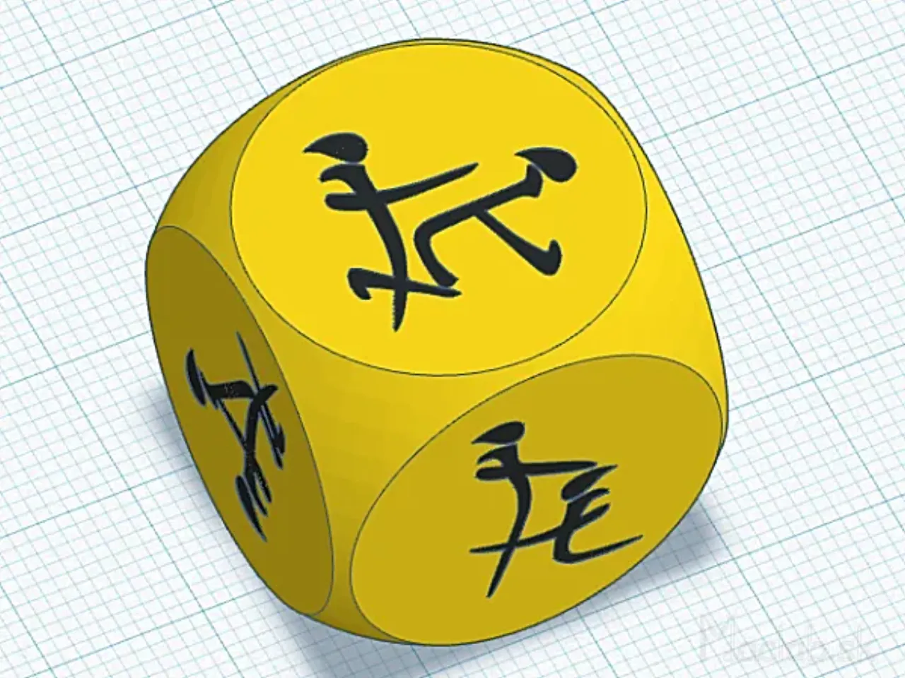 Japan kamasutra dice by Maclab.sk, Download free STL model