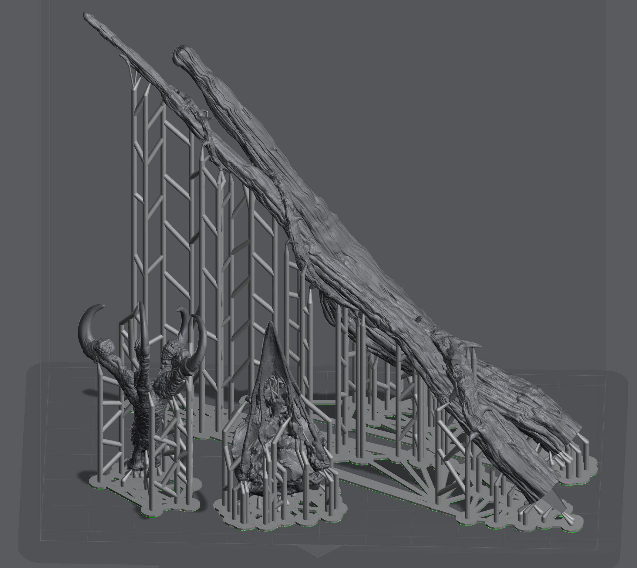Miniatura 6 do modelo 3D Dark Witch magic wand