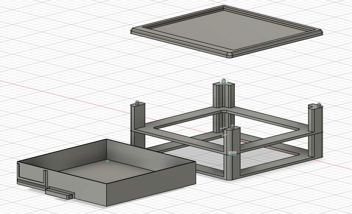 Miniatura 8 do modelo 3D Stackable, Modular Screw Box / Organizer