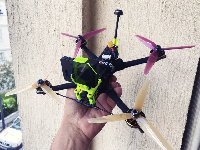 The WU TANK : Micro Freestyle FPV frame (5 and 6 inch)