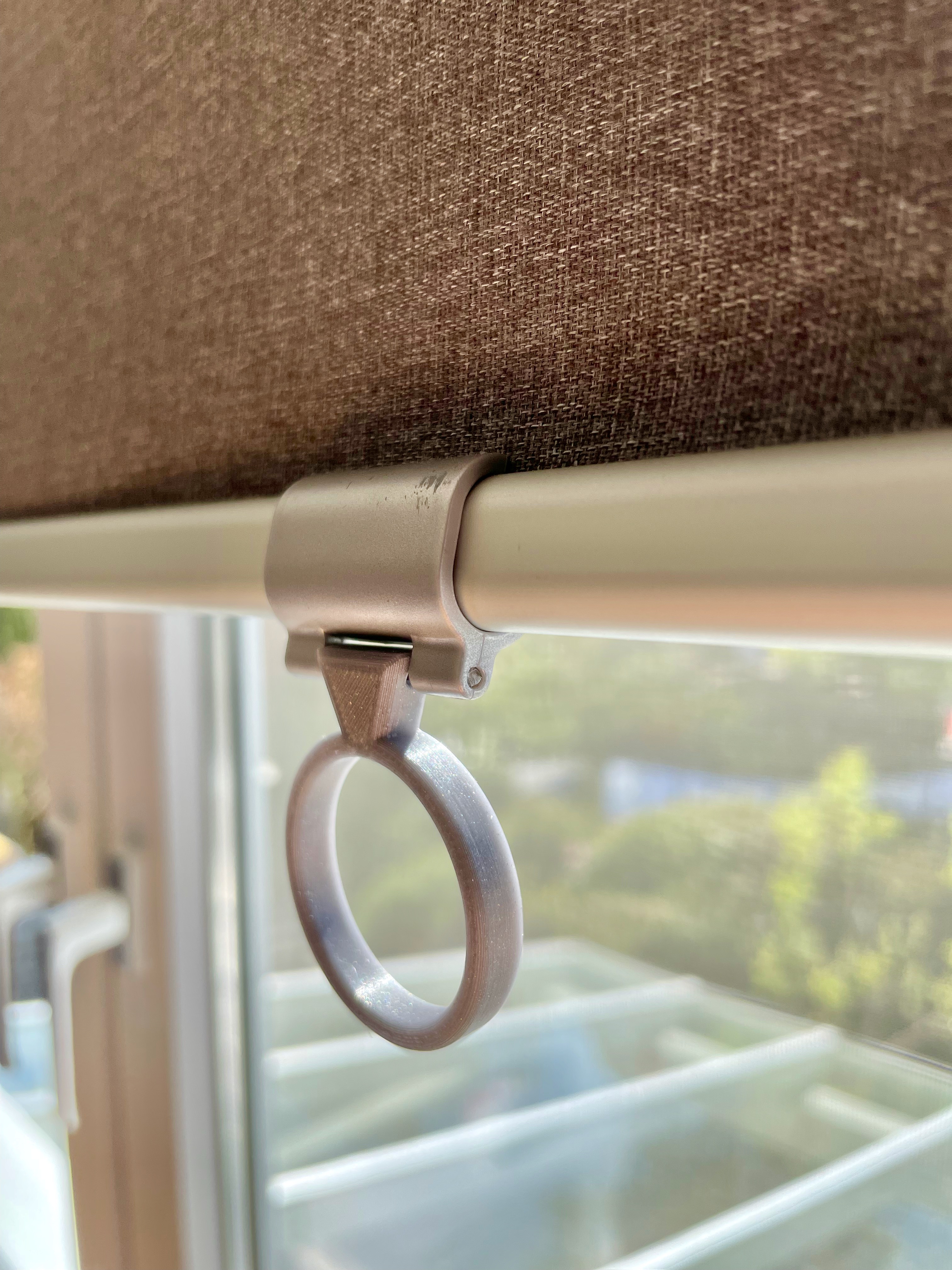 Replacement grasp / handle for IKEA Tretur blackout shade