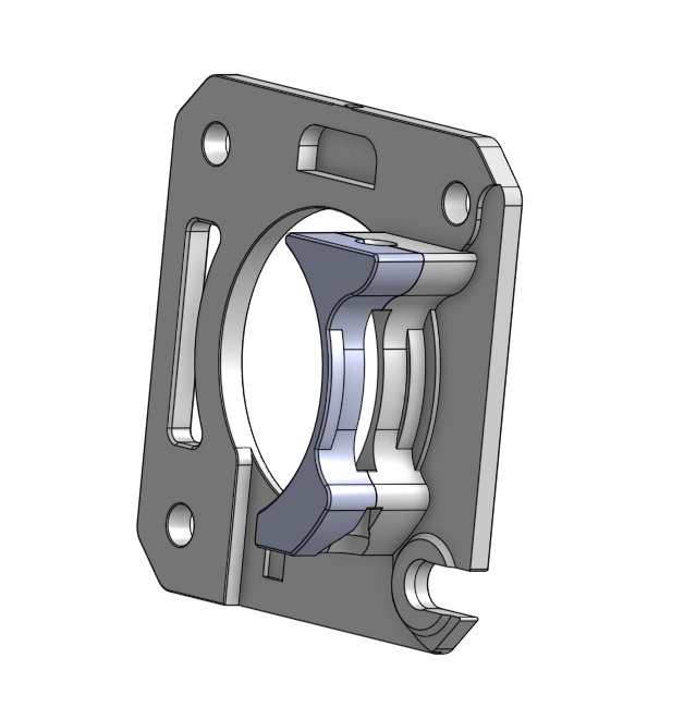 XL nextruder main plate for bogie idler