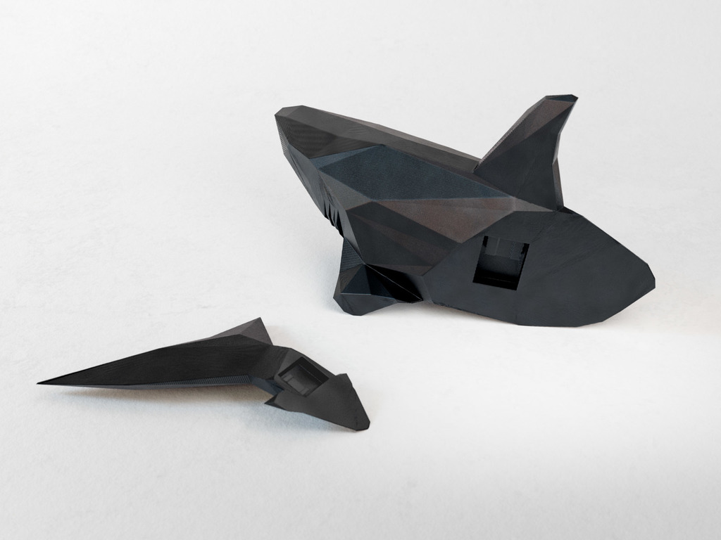 Miniatura 5 do modelo 3D Low Poly Wall Shark