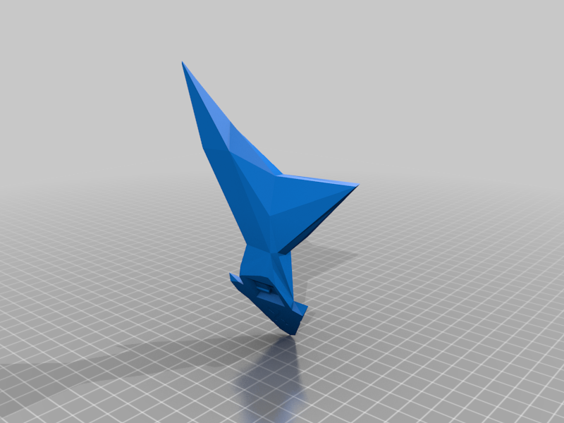Miniatura 11 do modelo 3D Low Poly Wall Shark