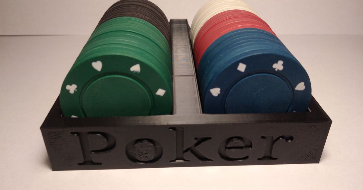 poker token stand by Martin Download free STL model