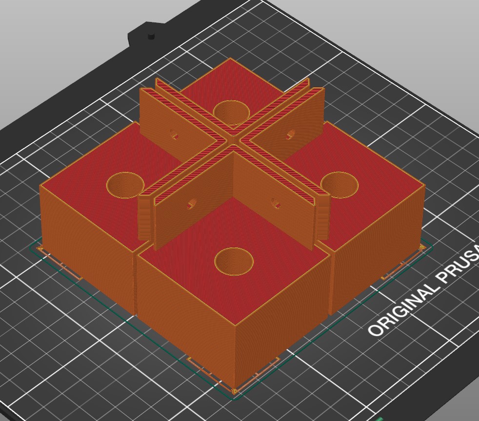 PRUSA Lack v2 Enclosure - Bottom Feet