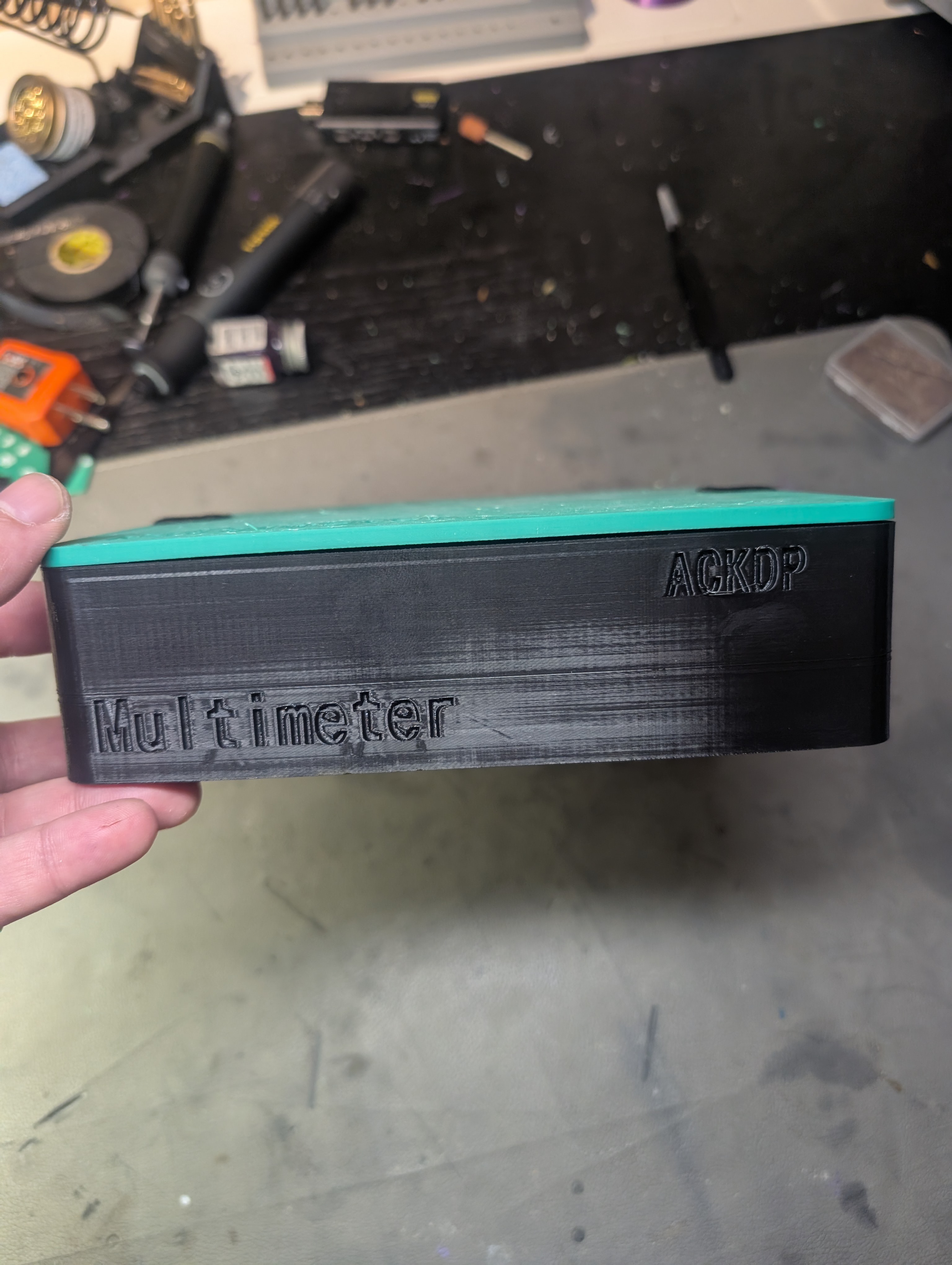Miniatura 3 do modelo 3D Multimeter Storage Box