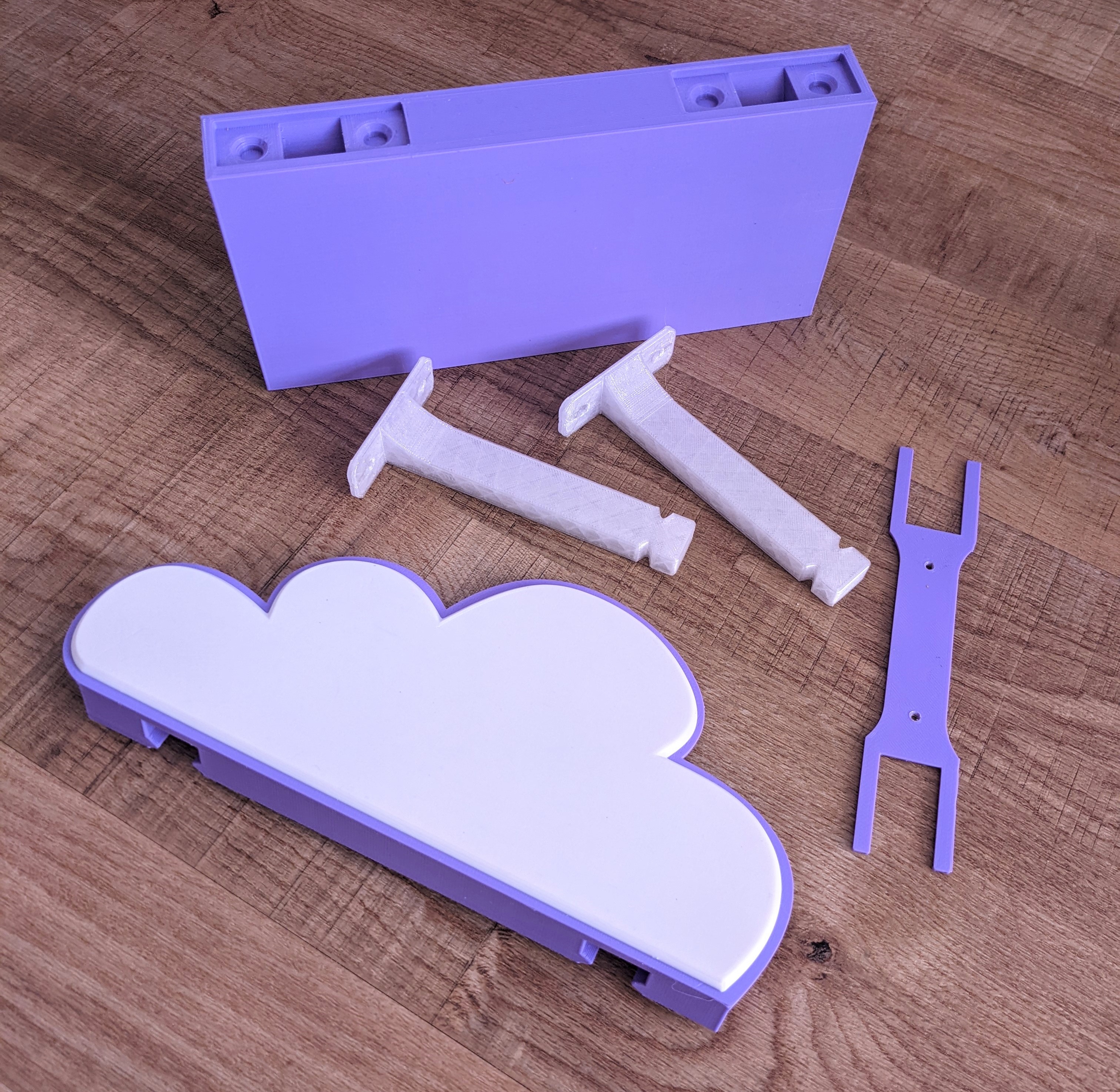 Cloud Storage - Floating Shelf Design