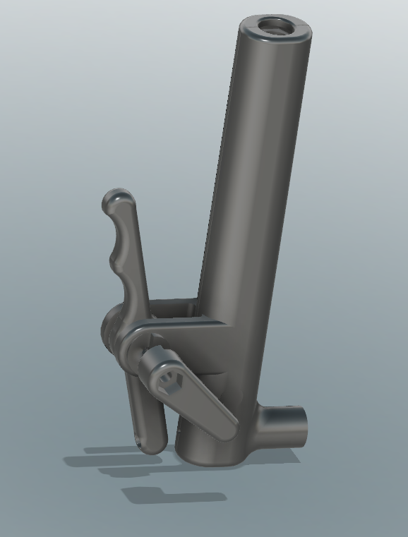 Paramotor Throttle with cruise control. By Twisted Risers.