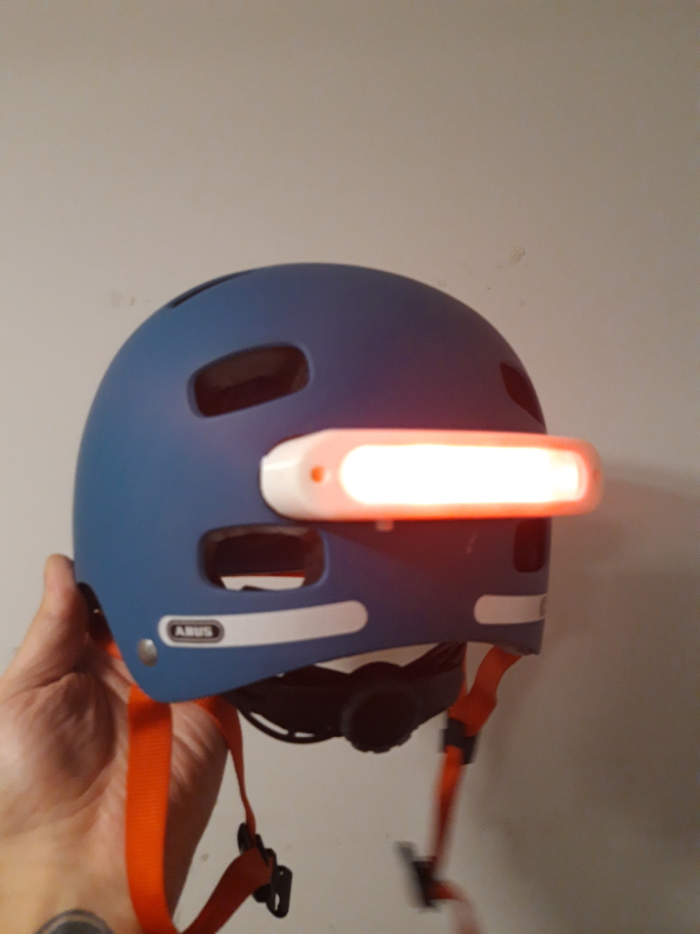 Cycle helmet rear light by TwistedRisers Download free STL model
