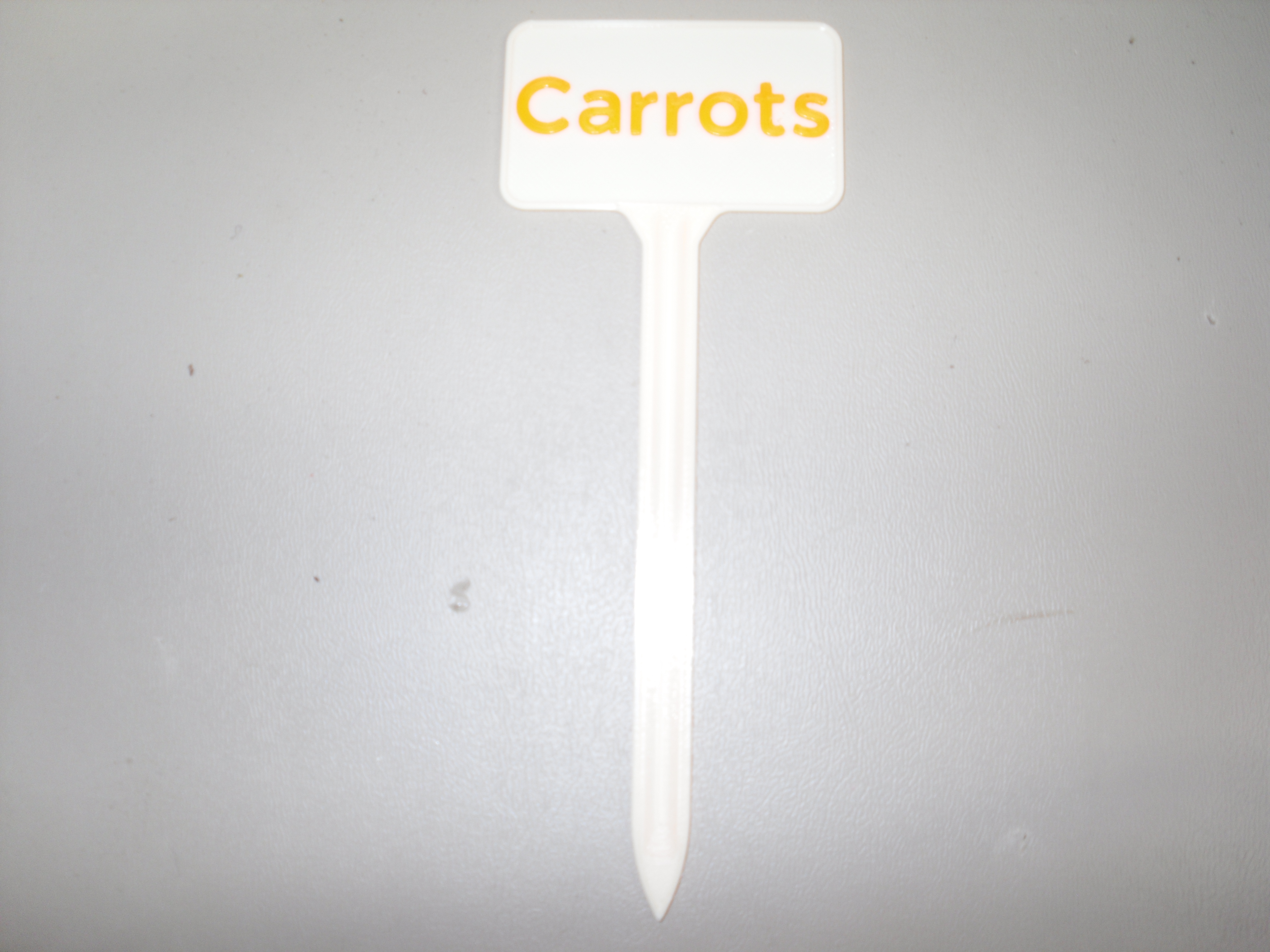 Plant Label Carrots