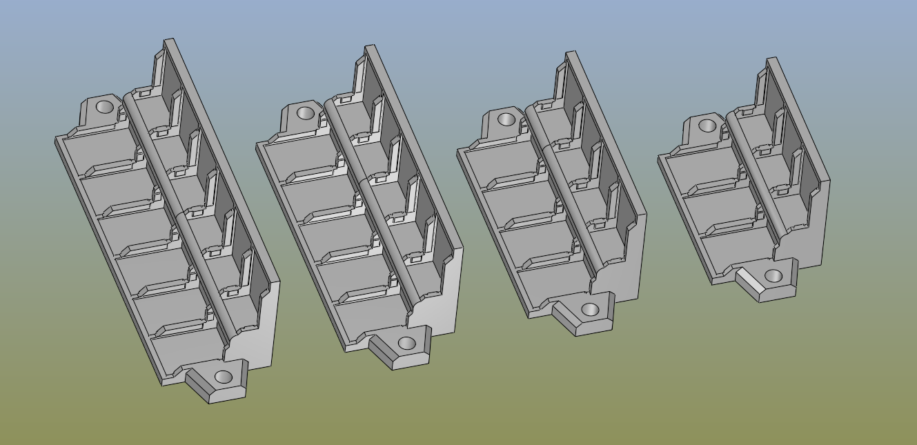 wago 221 corner mount 3030 profile