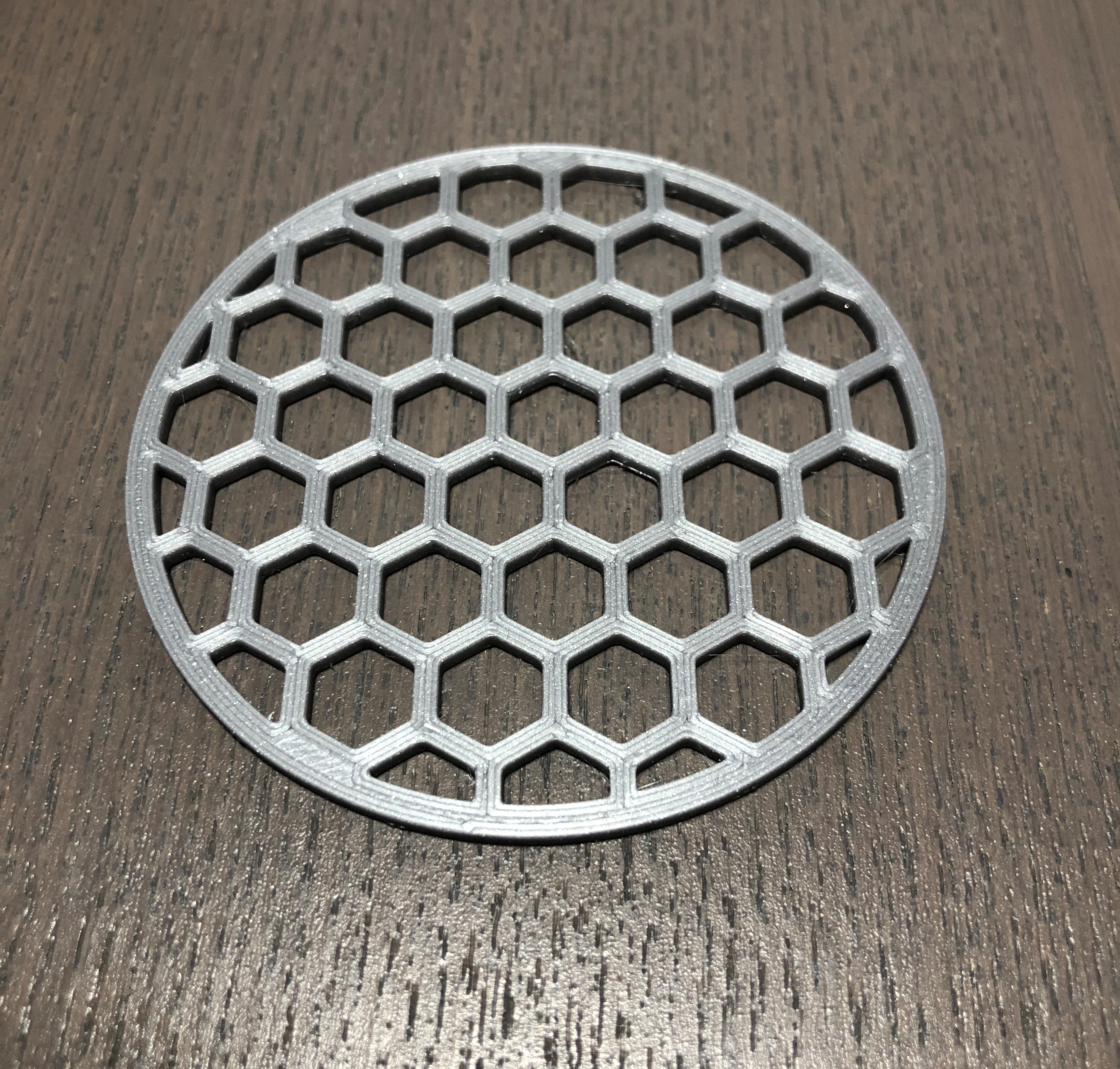 Hexagon drink coaster