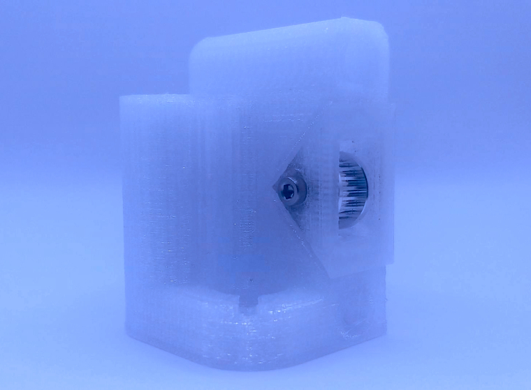 Pulse XE X axis idler mount for Gates pulley by Michael Hathaway