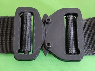 Cobra buckle, wide, 28mm ( for 1 webbing)