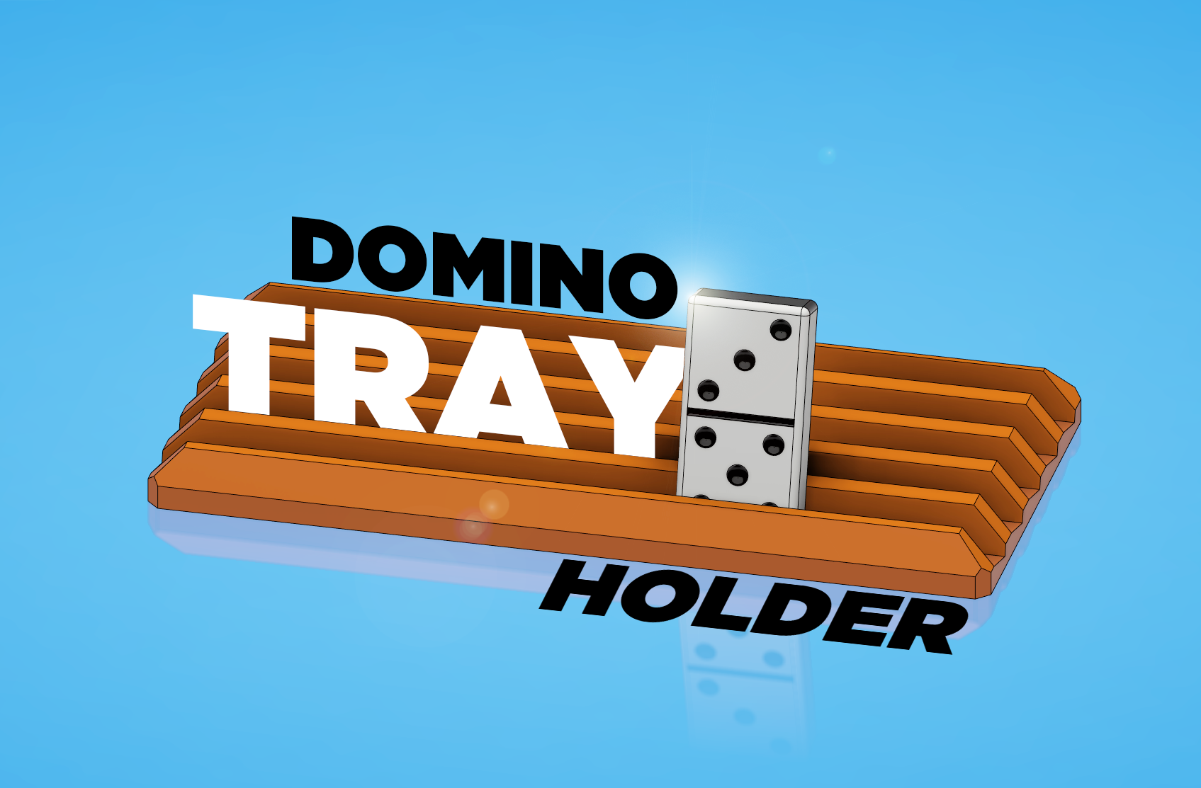 Domino Tray Holder