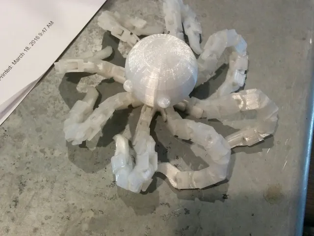 Articulated Cartoon Octopus