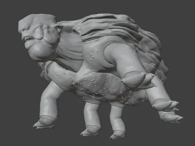 Megachelon from ARK: survival evolved