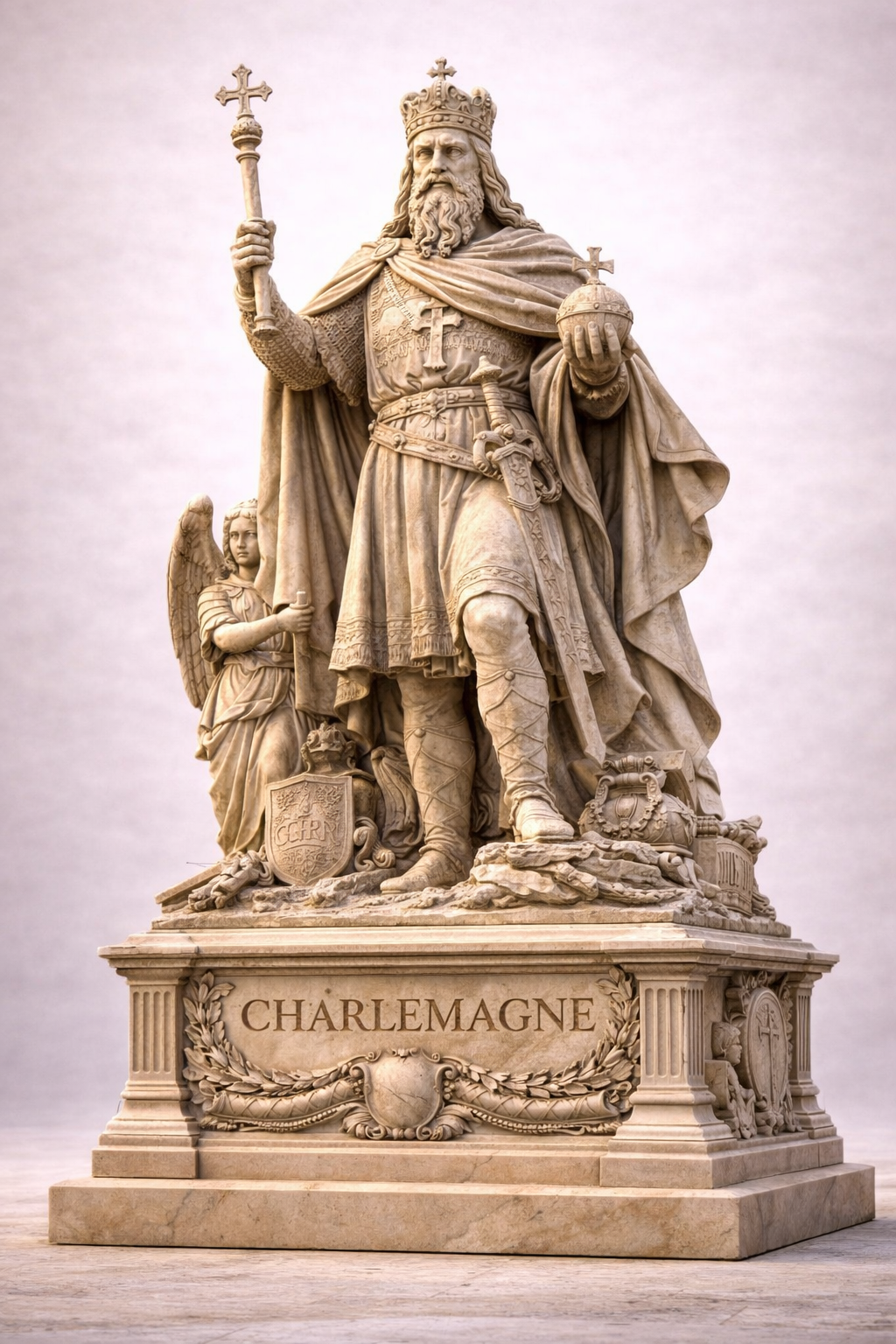 Statue of Charlemagne 3D model