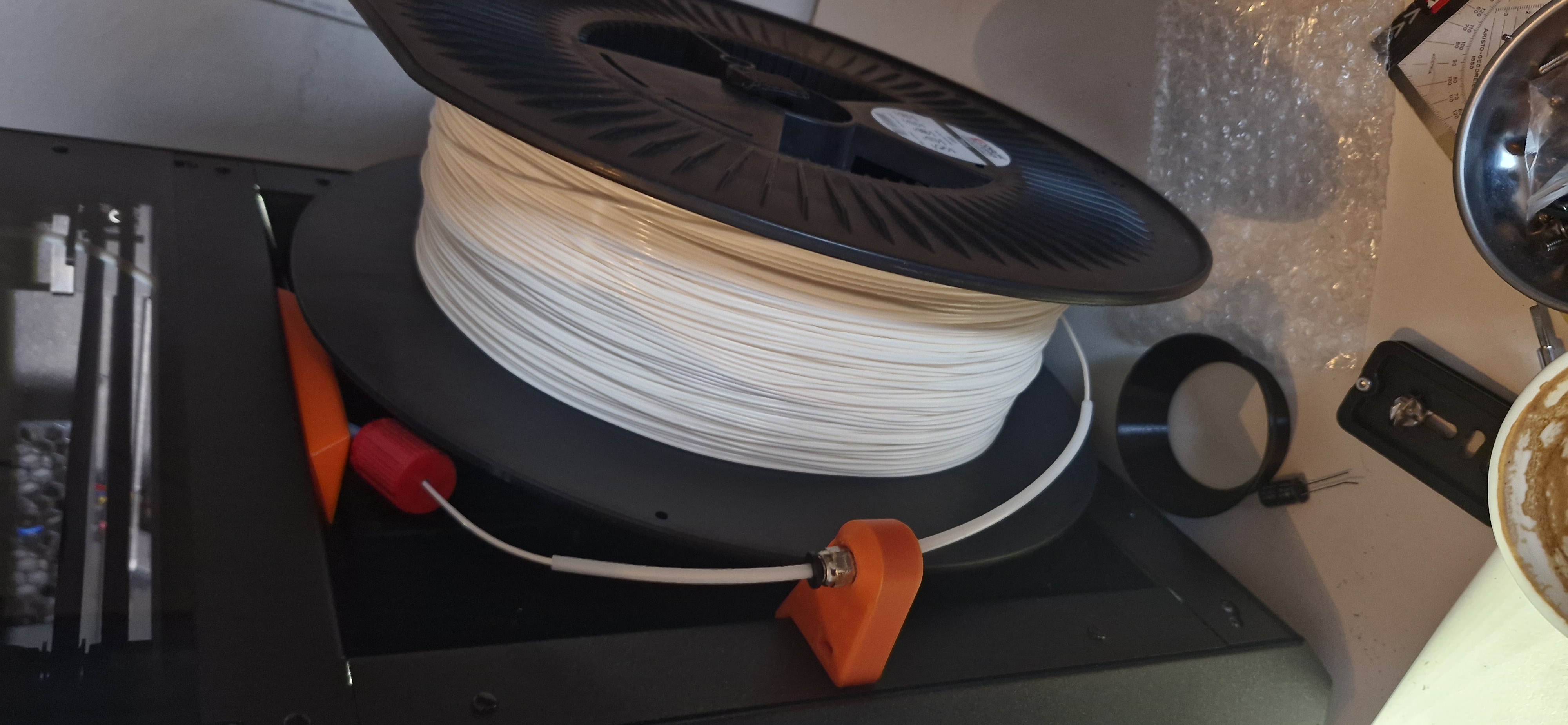 CoreOne Filament guide with PC4-M10 for PTFE-Tube
