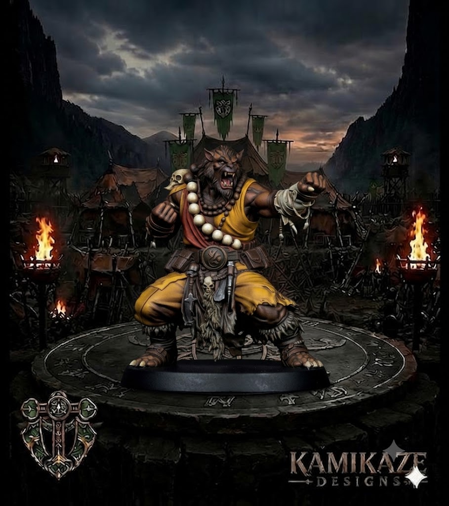 Miniatura 1 del modelo 3D Bugbear Monk