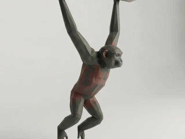 Low Poly Gibbon
